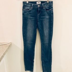 Paige Skinny Ankle Jeans Size 26